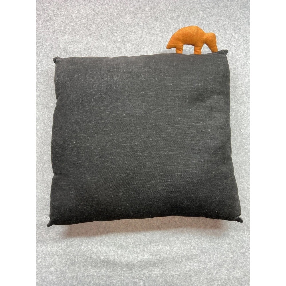 Vintage Salsa Folk Art Animal‎ Pillow 15" Handmade Boho Ethnic Decorative Unique - Picture 6 of 7